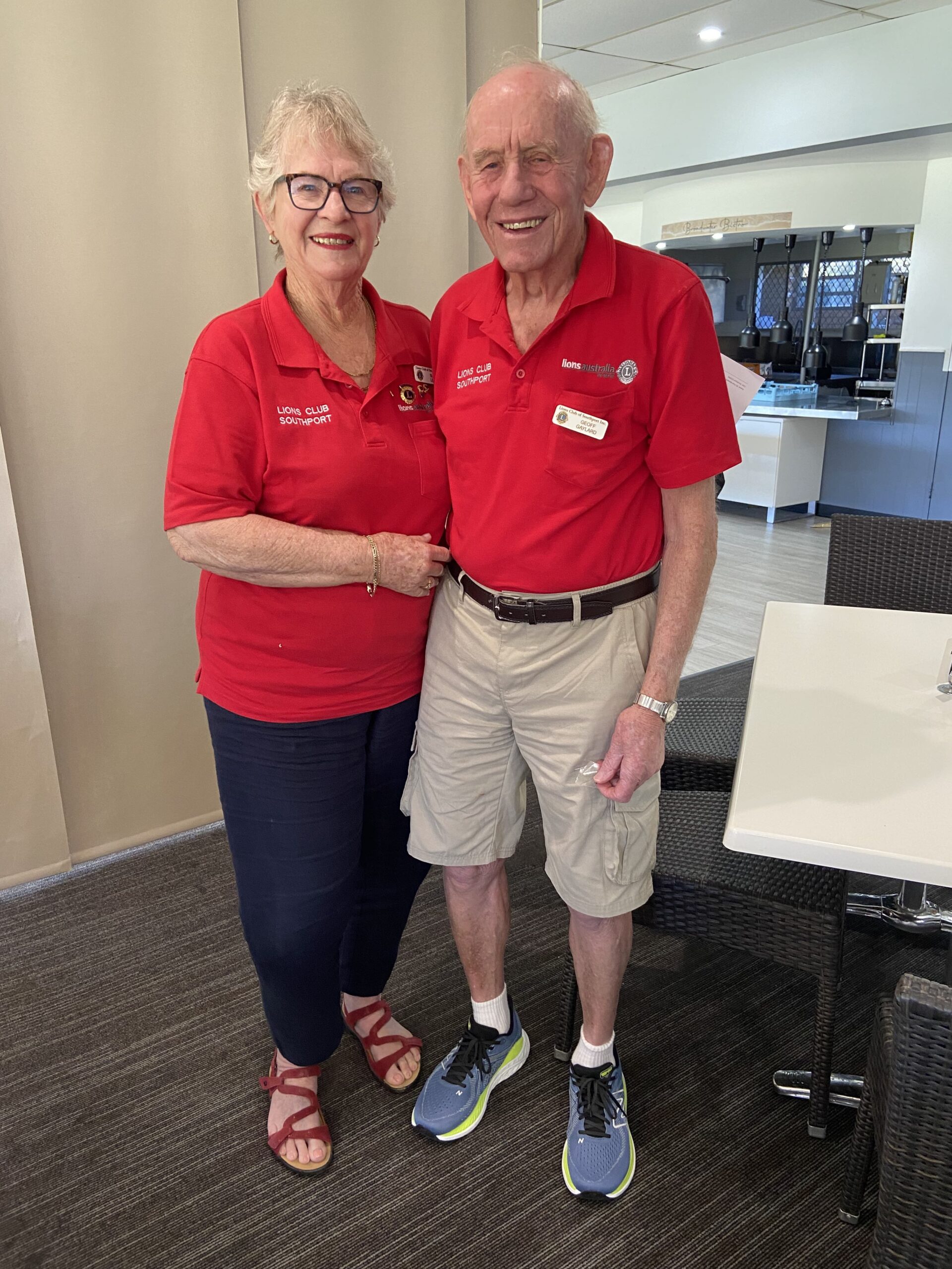 Lions Member Milestone – Geoff Gaylard – 55 Years
